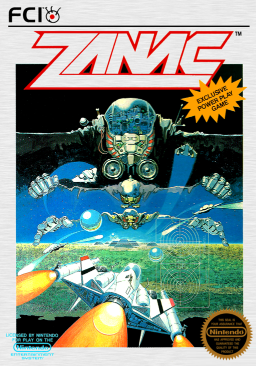 Zanac (USA) box art